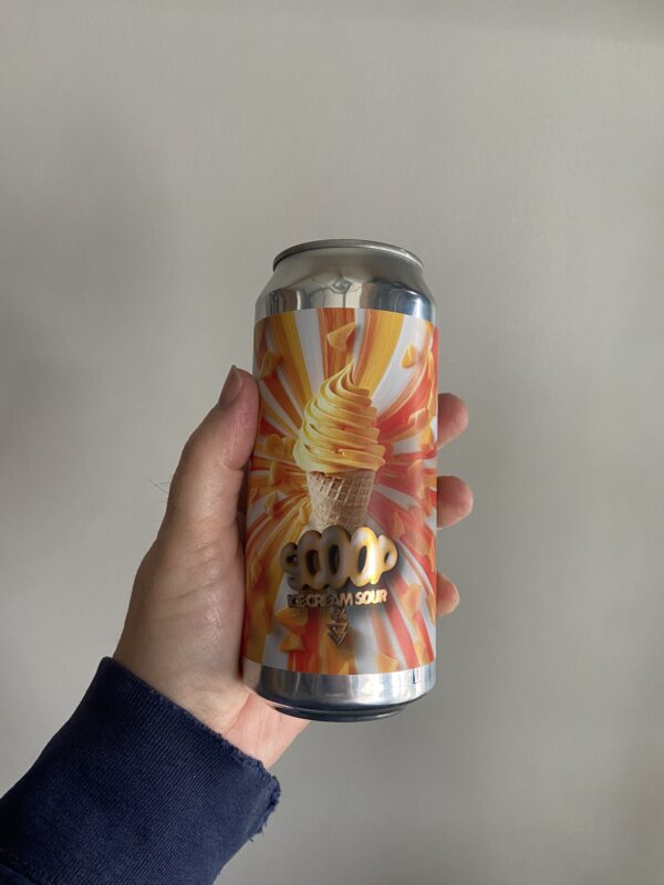 Scoop Mango Lassi Ice Cream Smoothie Sour by Azvex Brewing Company.