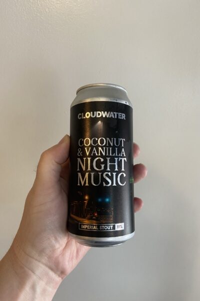 Coconut & Vanilla Night Music Imperial Stout by Cloudwater Brew Co.