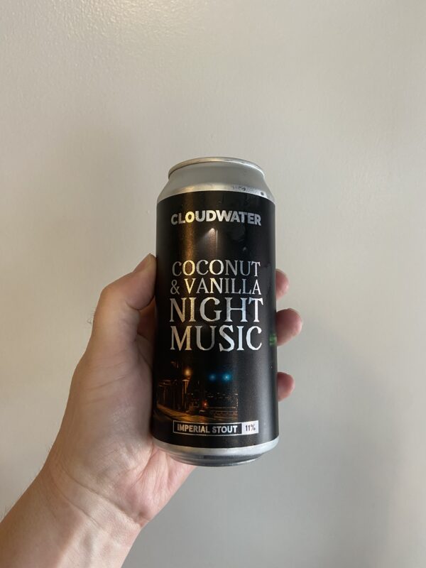 Coconut & Vanilla Night Music Imperial Stout by Cloudwater Brew Co.