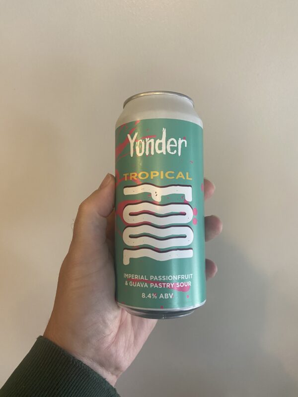 Tropical Fool Imperial Pastry Sour by Yonder Brewing.