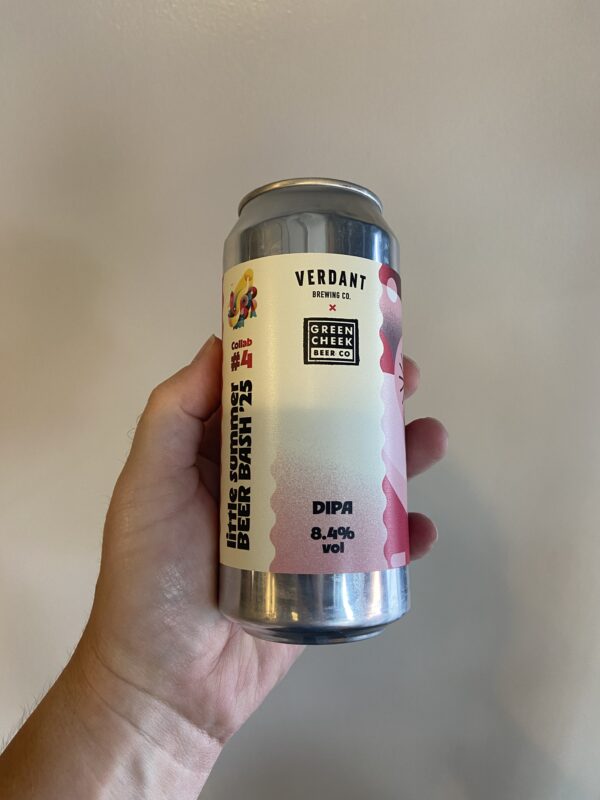 LSBB25 Collab Series #4 (Little Summer Beer Bash) DIPA by Verdant Brewing Company x Green Cheek. 