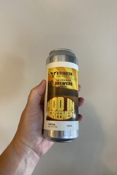 Nod In Agreement Pale Ale by Rivington Brewing Company.