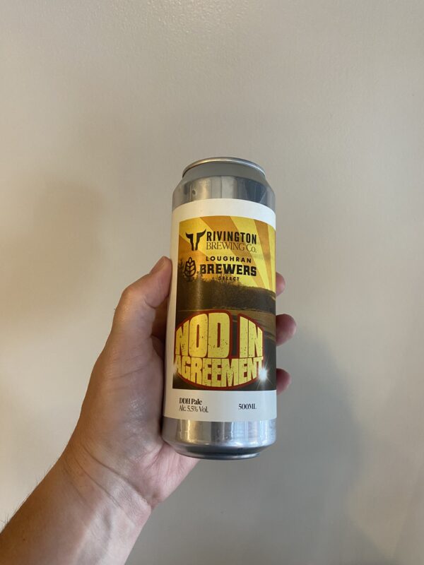 Nod In Agreement Pale Ale by Rivington Brewing Company.
