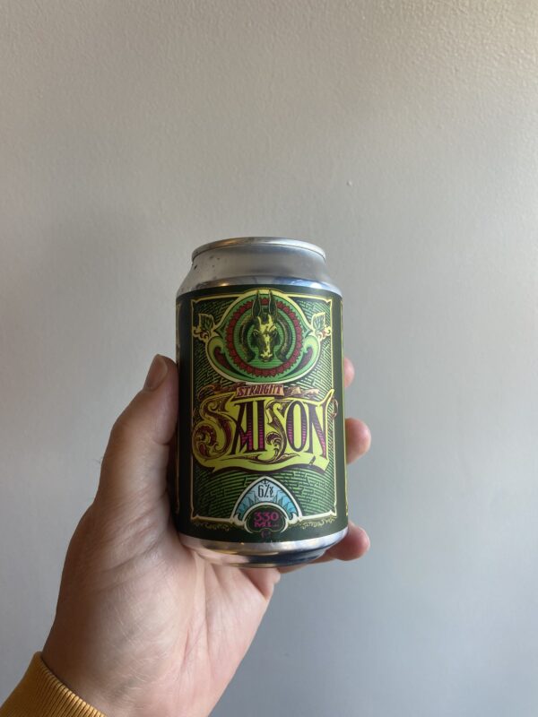 Straight Saison by Brasserie de la Mule.