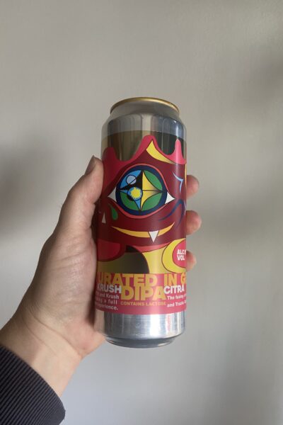 Saturated In Gold - Krush & Citra DIPA by DEYA Brewing Company.