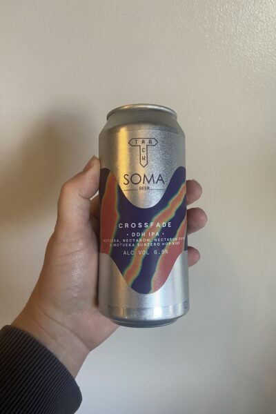 Crossfade IPA by Track Brewing Company.