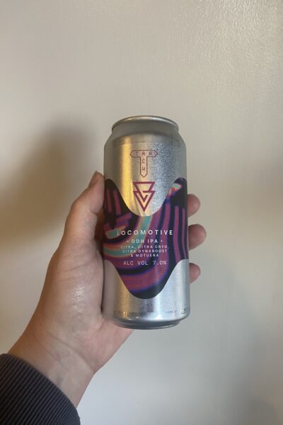 Locomotive IPA by Track Brewing Company.