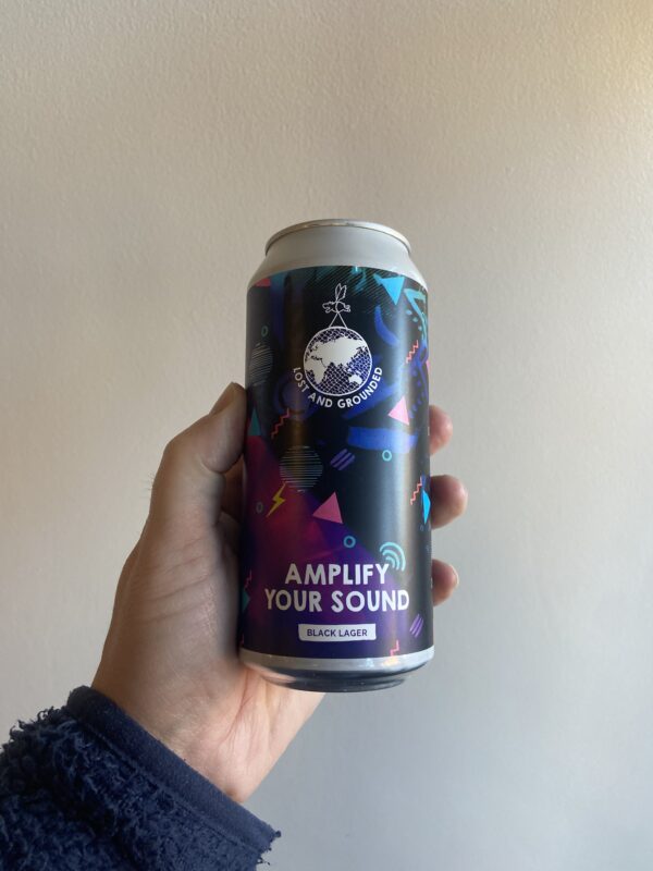 Amplify Your Sound Black Lager by Lost and Grounded.