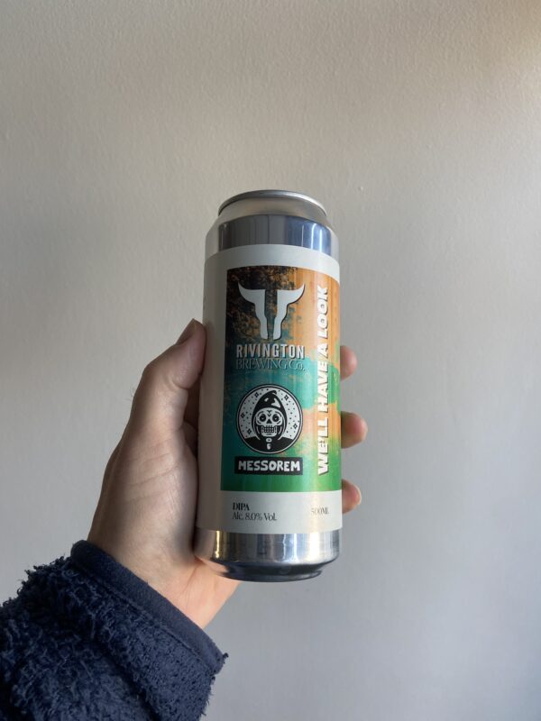 We'll Have A Look Double IPA by Rivington Brewing Company.
