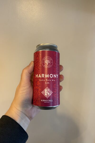 Harmony IPA by RedWillow Brewery x Kirkstall Brewery.