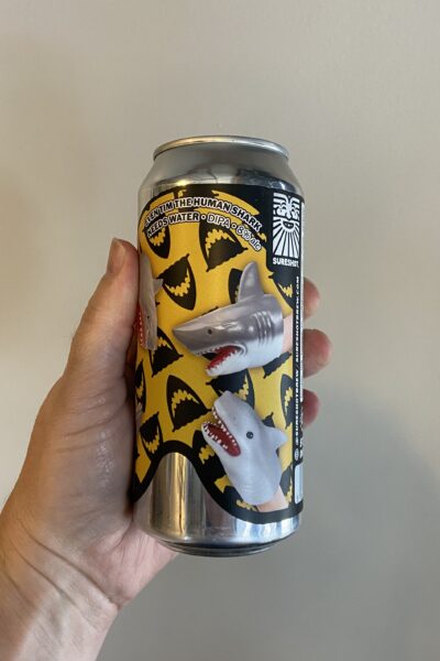 Even Tim the Human Shark Needs Water Imperial IPA by Sureshot Brewing x Verdant Brewing.