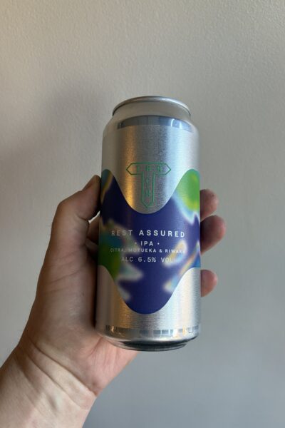 Rest Assured IPA by Track Brewing Company.