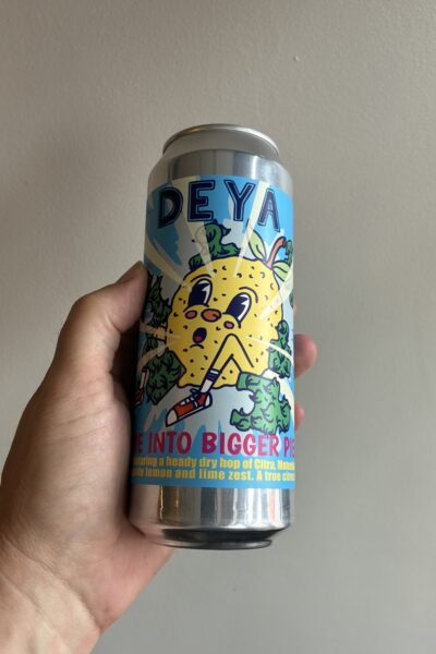 Break Me Into Bigger Pieces IPA by DEYA Brewing Company.