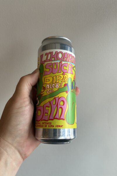 Limonada Suíça Double Milkshake IPA by DEYA Brewing Company.