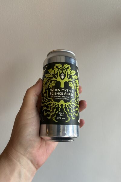 When Myth And Science Agree Pale Ale by Verdant Brewing Company.