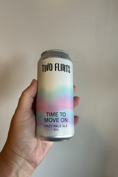Time To Move On Pale Ale by Two Flints Brewery.