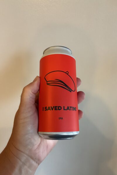 I SAVED LATIN! IPA by Pomona Island Brew Co.