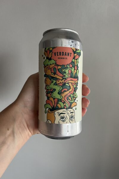 Caution! Internal Traffic IPA by Verdant Brewing Company.