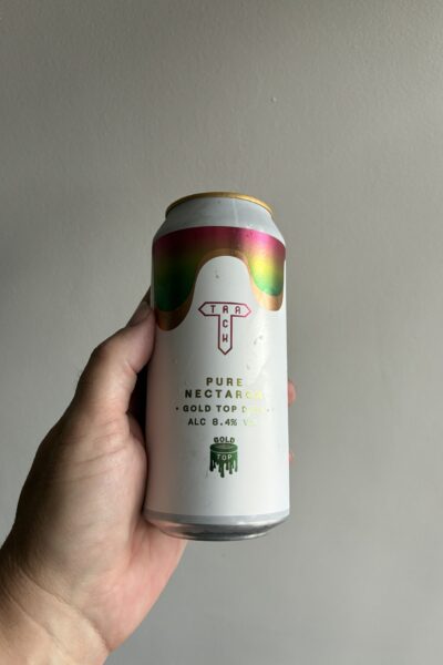 PURE Nectaron Gold Top Double IPA by Track Brewing Company.