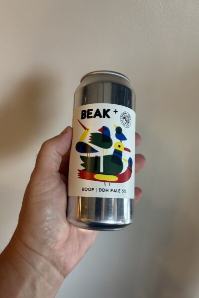 Boop IPA by Beak Brewery. 
