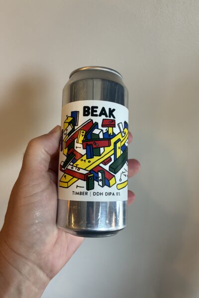 Timber Double IPA by Beak Brewery.