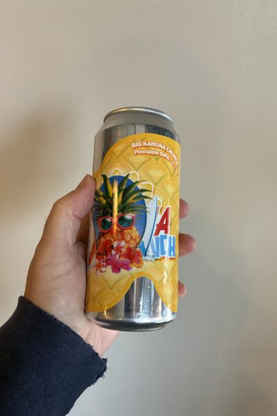 Big Kahuna Crunch Double IPA by Sureshot Brewing Company.