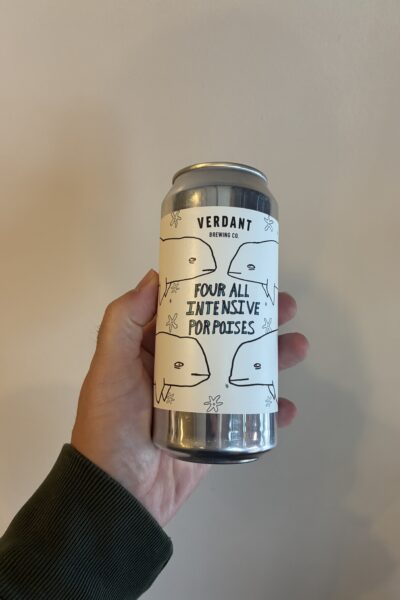 Four All Intensive Porpoises Pale Ale by Verdant Brewing Company.