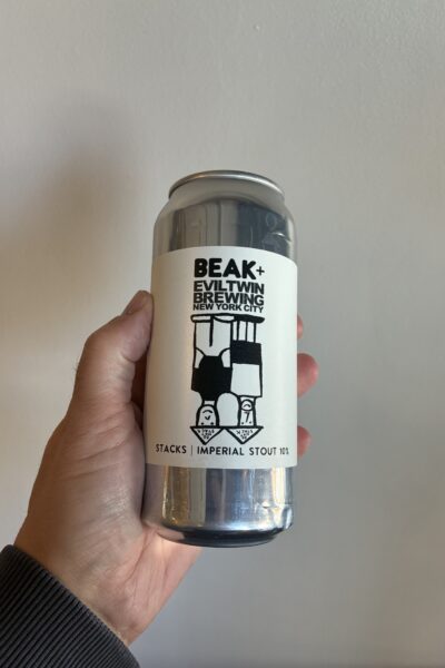 Stacks Imperial Stout by Beak Brewery.