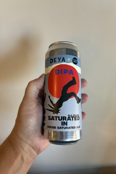 Saturated In House Saturated Ale Double IPA by DEYA Brewing Company.