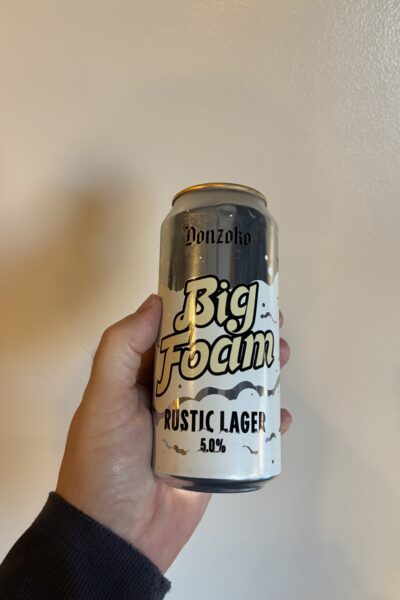 Big Foam Lager by Donzoko Brewing.