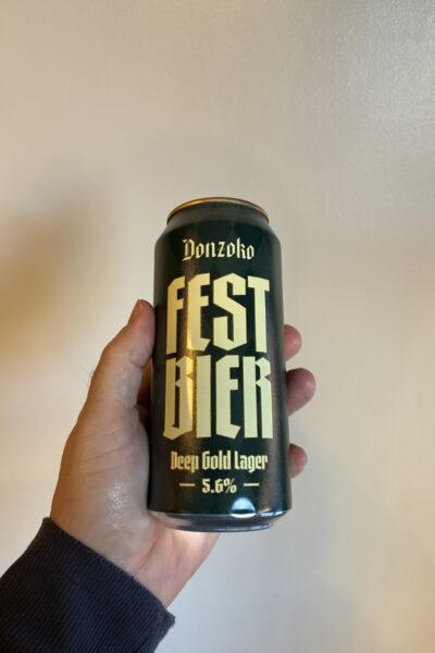 Festbier by Donzoko Brewing Company.