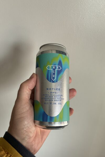 Notice Double IPA by Track Brewing Company.