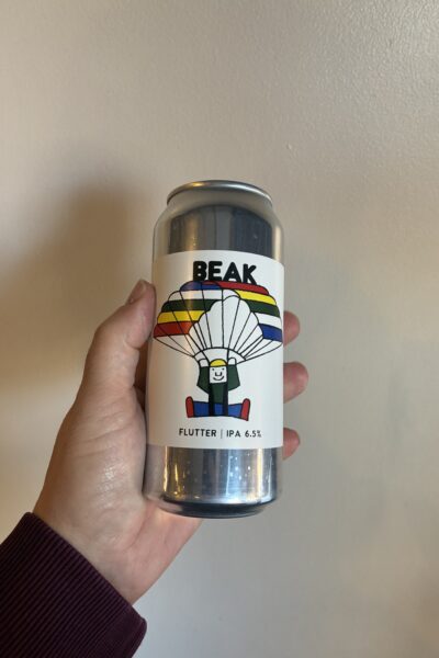 Flutter IPA by Beak Brewery.