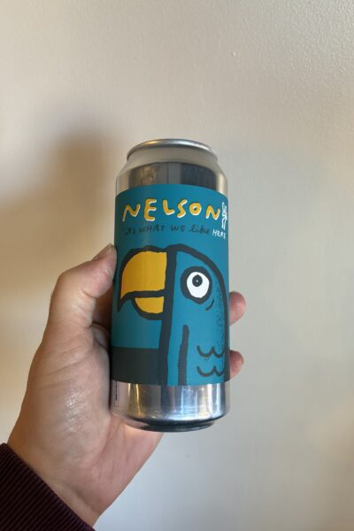 Nelson!!! It's What We Like Here IPA by Verdant Brewing Company. 