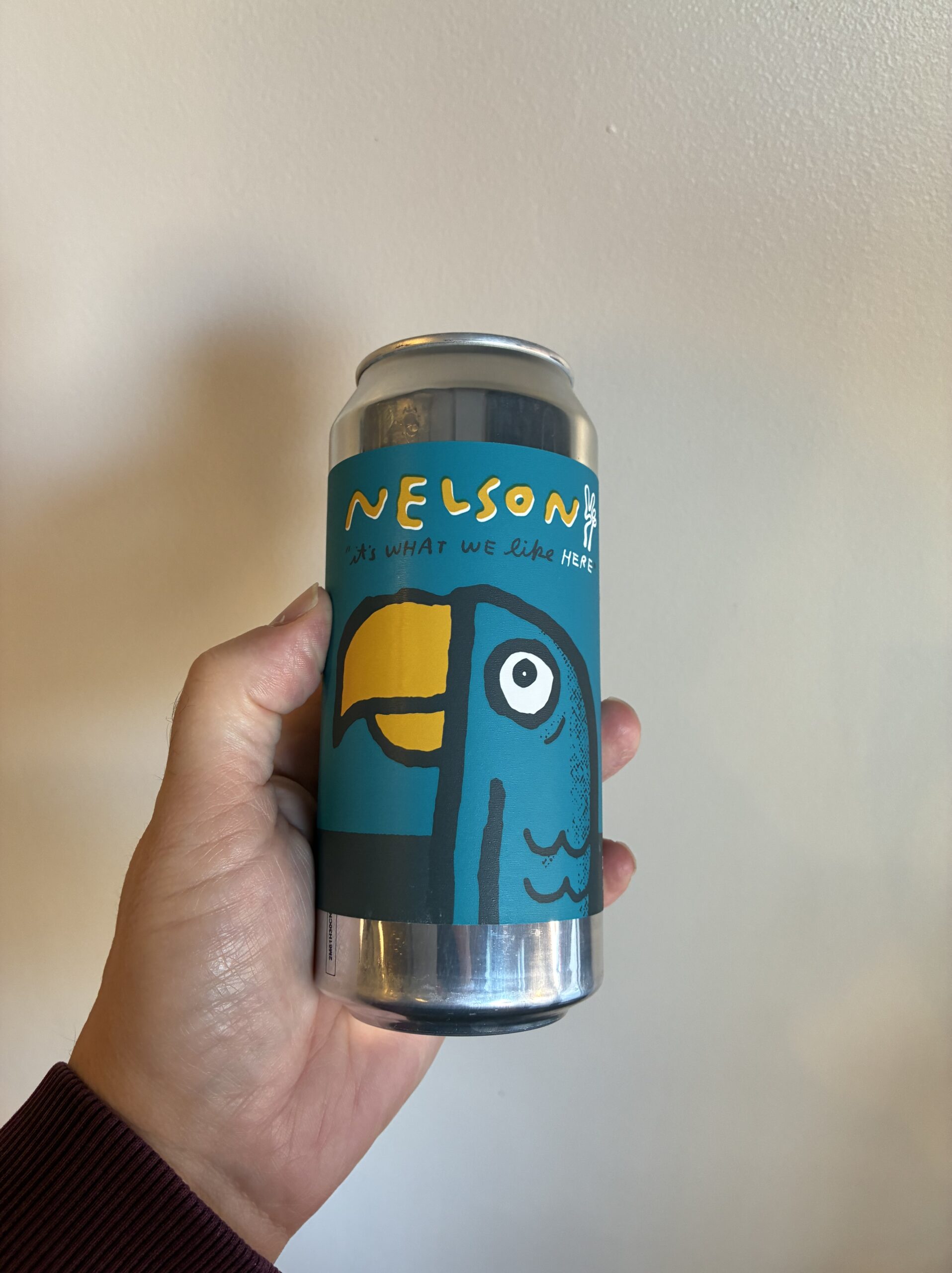 Nelson!!! It's What We Like Here IPA by Verdant Brewing Company.
